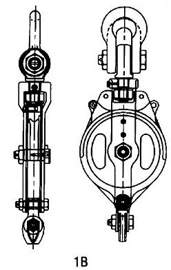 Japanese-style JIS-F342 Lifting Tackle 1B