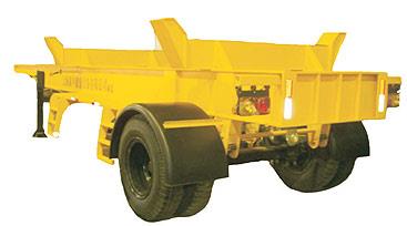 XHGC Semi-trailer for Container Spreader Transport