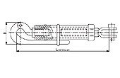 Marine Decoupling Turn Buckle