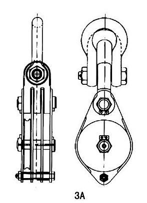 Japanese-style JIS-F342 Lifting Tackle 3A